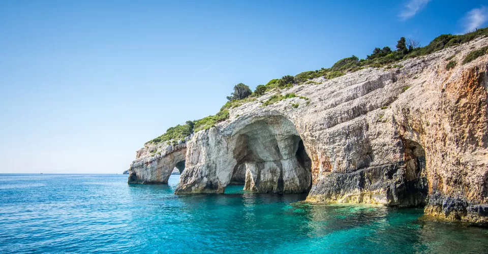 Blue Caves Zakynthos Zante Greece